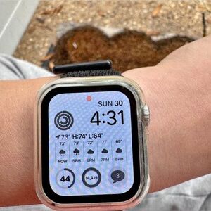 Smartwatch with Black Band